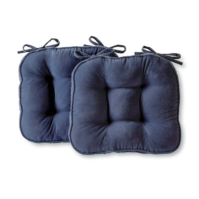 Reversible Microfiber Dining Chair Pad