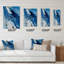 Wickenburg - Peinture abstraite, horloges murales-309690174