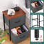 Fabric Nightstand Set of 2-1369743563