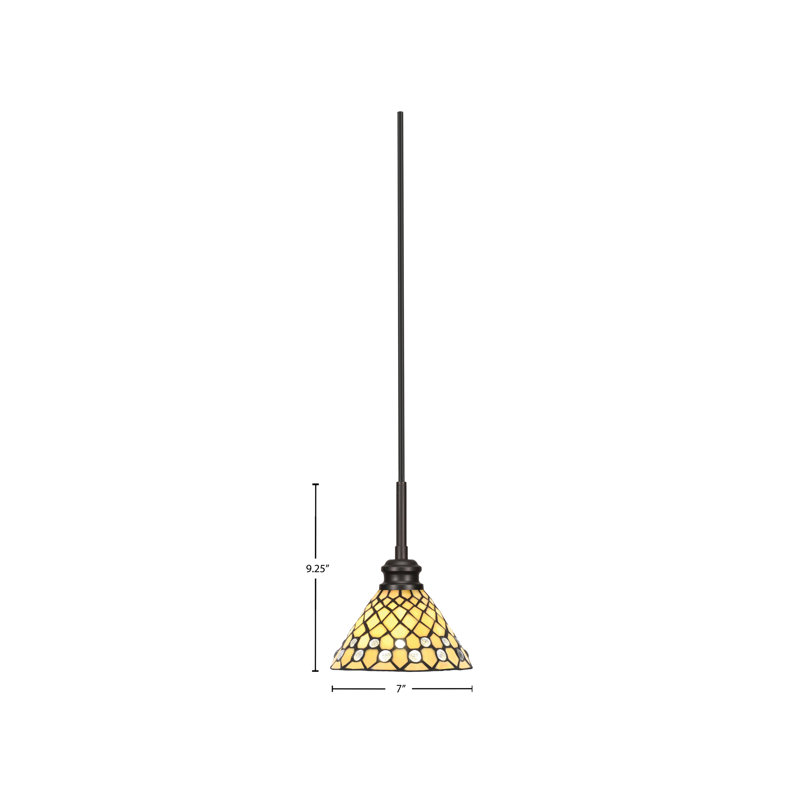 Mini-luminaire suspendu Edge, Espresso