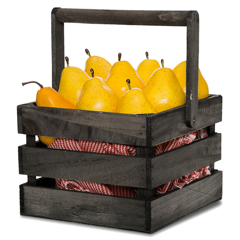 Caisse en bois, Gris