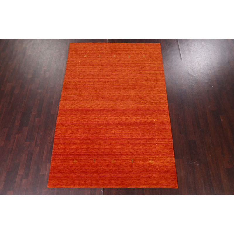 Tapis en laine fabriqué à la main Gabbeh 6 x 10