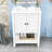  Neval 24'' Single Bathroom Vanity with Ceramic Top-2117893092