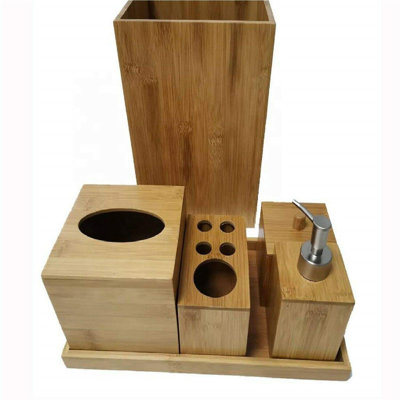 Amiko Bathroom Accessory Set