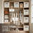Fabric Storage Bins With Labels Beige-654073073