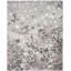 Makeba Floral Grey/Purple Area Rug-15993753