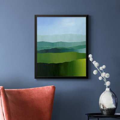Blue Ridge Fade I Premium Framed Canvas - Ready to Hang