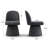 Upholstered Tweed Fabric Swivel Dining Chairs-1508405013