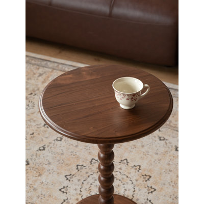 Solid Wood Pedestal Single