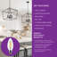 4 Watt B11 LED; Clear; Candelabra Base; 90 CRI; 3000K; 120 Volt-89286632
