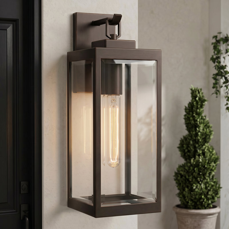 Westover Wall Light, 17" H x 6" W, Western Bronze