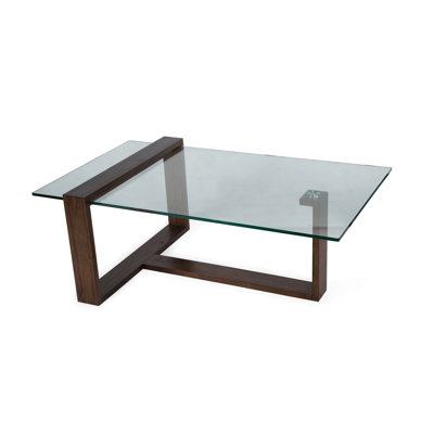 Khan Glass Top Coffee Table