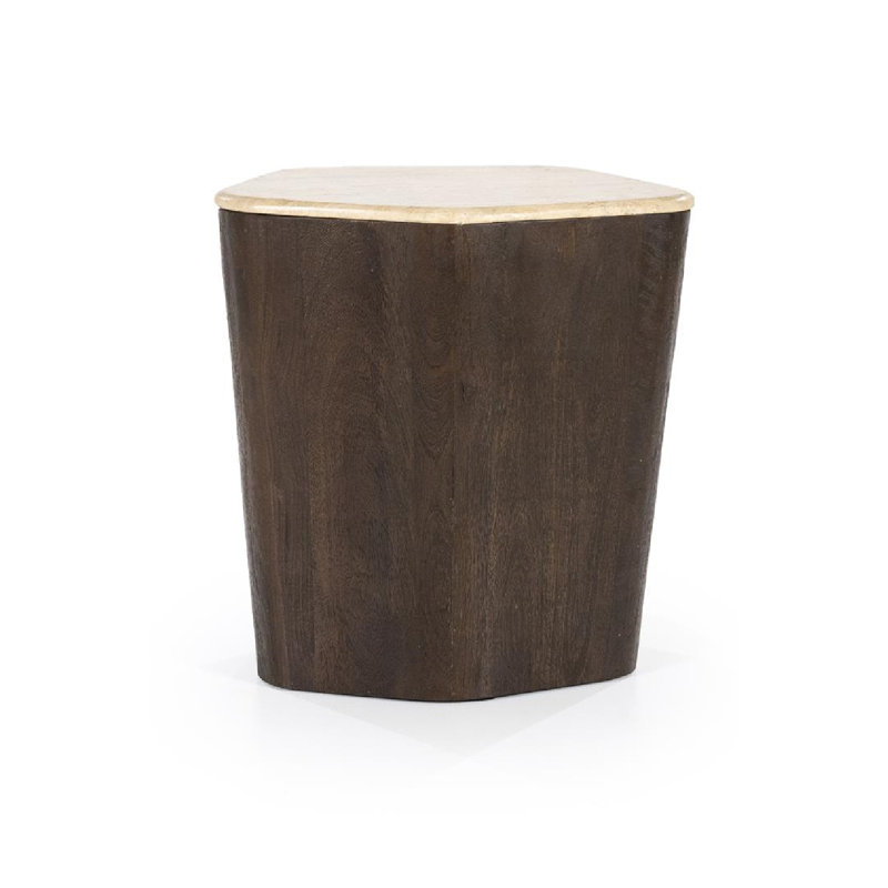 Stone End Table