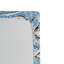 Ensemble de 2 draps-housse Ambesonne Christmas Snowy Winter Noel - blanc / bleu-106746794