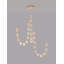 30 - Light Gold LED Unique/Statement Pendant