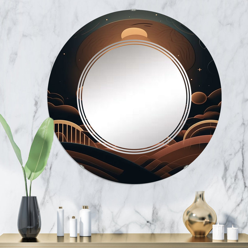 Miroir mural Dawnridge, 32 po x 32 po