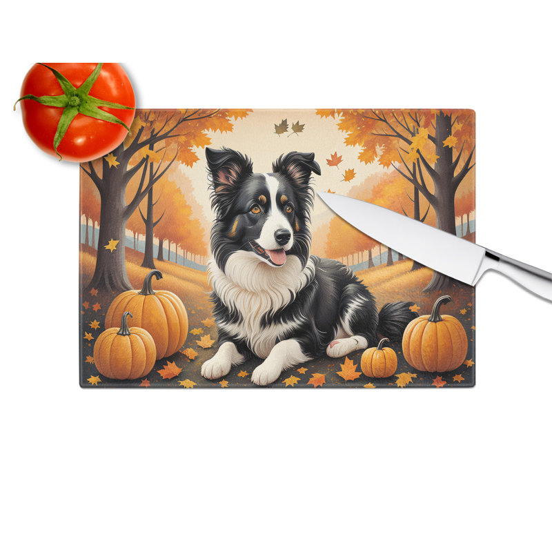 Planche à découper Border Collie