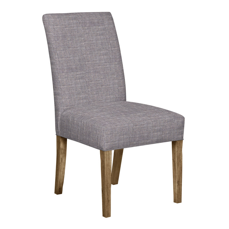 Chaise d'appoint Butler, Hampton, Chenille nomade ardoise Crypton®