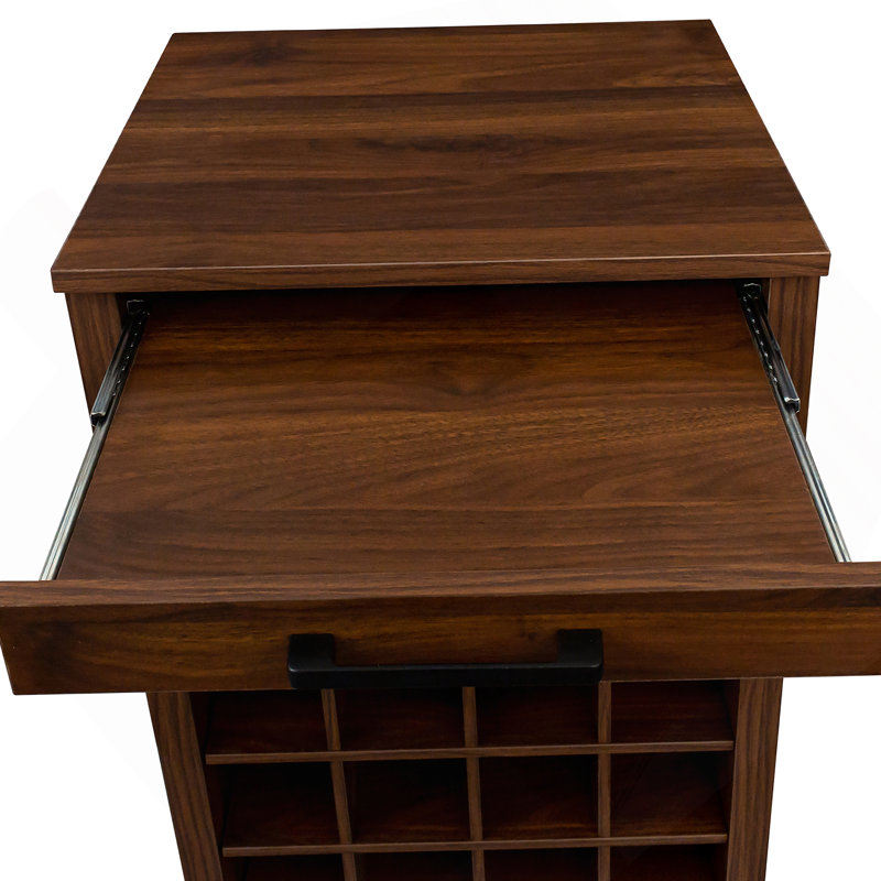 armoire à vin modulaire 24, Noyer brun