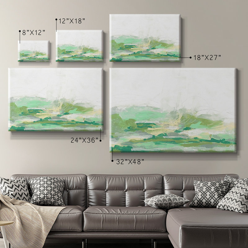 «Green Mist Vista I» sur, H 8 po x l 12 po