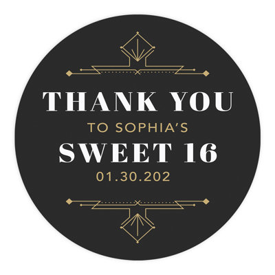 Paper Birthday Thank You Cards
