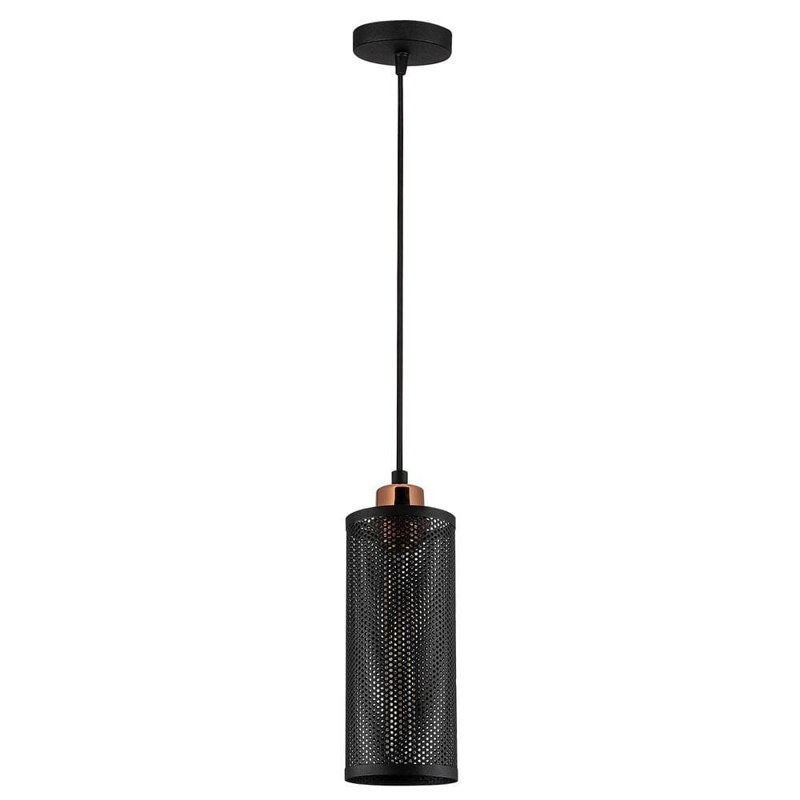 Driffield 1 - Light Black Cylinder Pendant