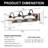 Adwait 3 - Light Dimmable Vanity Light