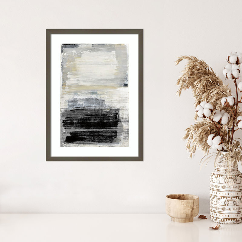 «Neutral Study» par A Snow, H 25 po x l 19 po