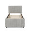 Lit simple escamotable rembourré avec dossier haut rembourré, lit d'invité caché pour lit simple ou double pour chambre à coucher et chambre d'amis-2113845173-2113845172