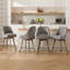 Tabouret de comptoir pivotant 26 po Makylia-1857420526