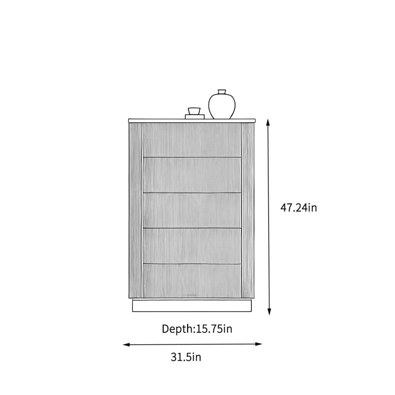 Armoire de rangement à grande capacité