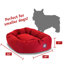 Lit ovale pour animal de compagnie-101007173-101007168