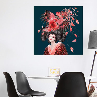 Flamingo 1 Piece Wall Art on Canvas
