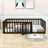 Twin Size Wood Daybed with Fence and Door-945225638