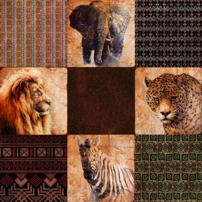 " Animals And Patterns "