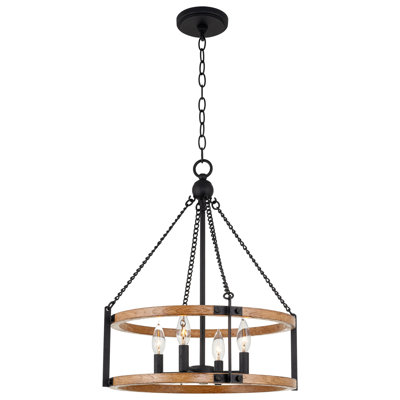 Yerang 4 - Light Lantern Drum Chandelier