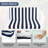 Outdoor Deep Seat Cushion Set 48 X 24 X 4.5 In, Weather-Proof, Rain-Proof, Fade Resistant Patio Cushion Waterproof Replacement Patio Chair Cushions Set Of 2, Double Seat For Chair, Sofa, And Couch-WHITE-1972906481