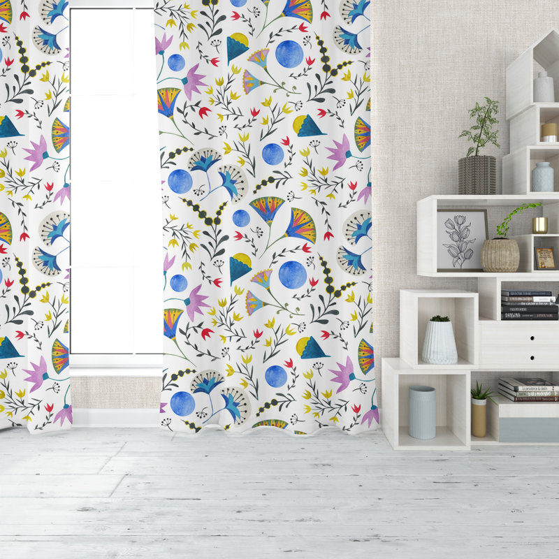 Kamana Room Darkening Curtain Pair, 20" W x 52" L