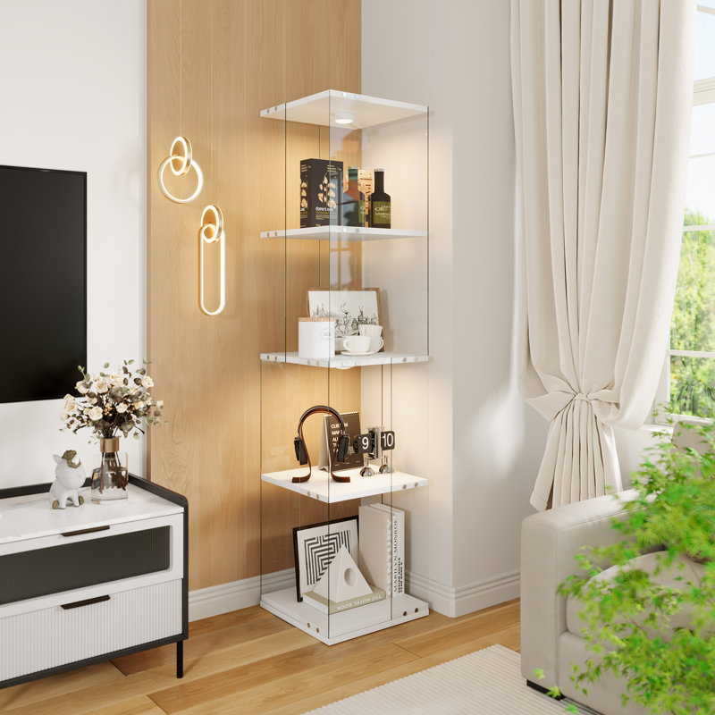 Display Cabinet, White