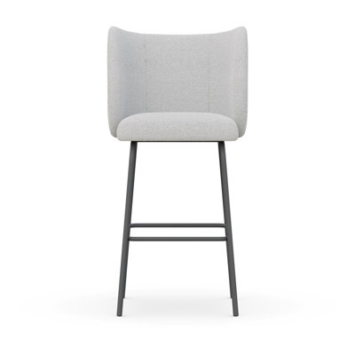 Conroe Yes Stool with Metal Frame