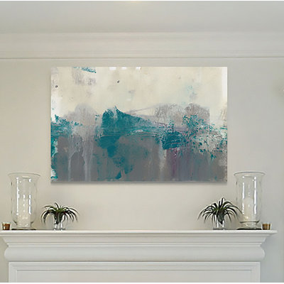 'Teal Range II' Print