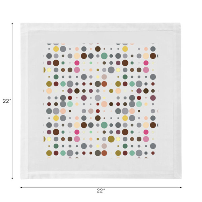 Mod Confetti Cotton Sateen Dinner Napkins