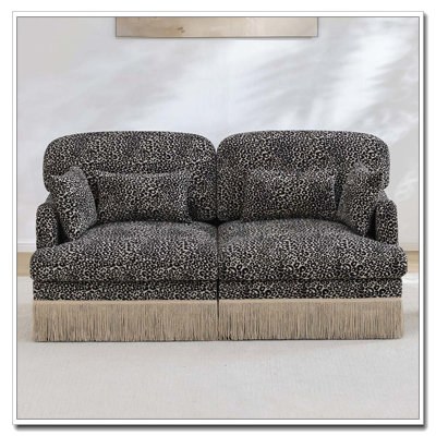 Canapé Comfy Chenille Leopard