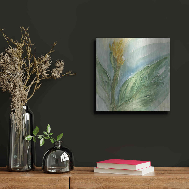 «Exotic Flower II» par Chris Paschke, H 12 po x l 12 po