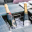 Rhodell 2 Seat Rattan Sofa Set - with Ice Bucket - Grey