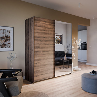 Pippa 2 Door Manufactured Wood Wardrobe