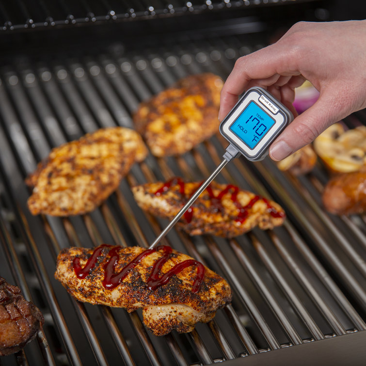 Cheer Collection Digital Meat Thermometer, Quick Read Cooking Thermometer  for Grill BBQ Snoker and Kitchen