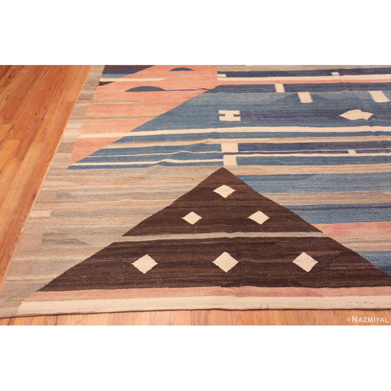One-of-a-Kind 13'2" X 19' Flatweave Area Rug