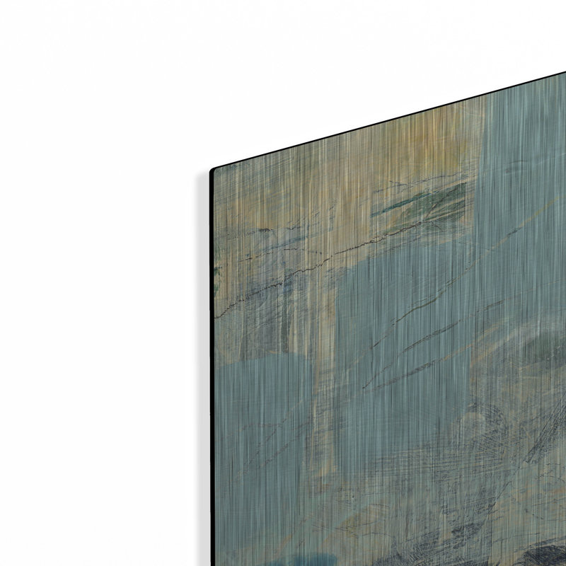 Ivy Bronx «Tideline No 1» par Ann Thompson Nemcosky, art mural en métal, H 36 po x l 36 po