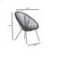 Ensemble de 2 chaises longues d'extérieur avec poudre-860787804